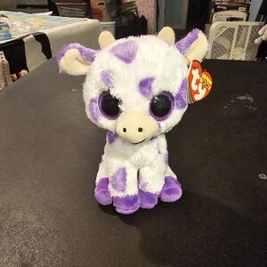 Cow ty Beanie Boos